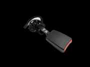 VW Sharan 7N II 10-15 Gurtschloss Gurtpeitsche Sicherheitsgurt Hinten Mitte