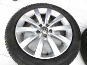 VW Sharan 7N II 10-15 4 x Kompletträder Aluminiumfelge Ganzjahresreifen 225/50R17 5X112