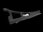 Ford Mondeo 5 V CF 14-19 Blende Einbaurahmen für Mittelkonsole Leder