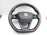 Seat Leon 5F ST FR 13-18 Lenkrad Airbaglenkrad rote Naht
