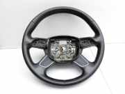 Audi A6 C7 4G 10-14 Lenkrad ohne Airbagsoul schwarz beheizbar