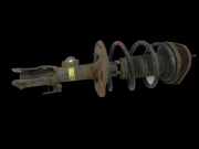 Toyota Auris E15 06-10 3T Stossdämpfer Federbein Vorne Links