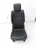 VW Touran II 5T 15-21 Sitz Rechts Hinten mit integriertem Kindersitz Leder Titanschwarz/Anthrazit