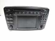 Mercedes C209 CLK 320 05-09 Navigationssystem Navi Command 2.0 E Headunit Doppeldin