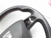 Seat Leon 5F ST FR 13-18 Lenkrad Airbaglenkrad rote Naht