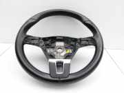 VW Tiguan I 5N 11-16 Lenkrad ohne Airbag Multifunktion Leder