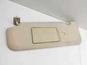 Mercedes C219 CLS 08-10 Sonnenblende Links Fahrerseite Beige LEDER BRAUN 204A