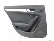 Audi A5 8TA 07-11 5T Türverkleidung Türpappe Links Hinten K-Leder Soul Schwarz WFA