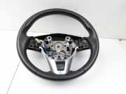 Mazda 3 BL 11-13 Lenkrad ohne Airbag Leder rote Naht