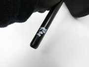 Renault Captur I HF 17-19 Kopfstütze Schwarz Muster Stoff Rechts Hinten