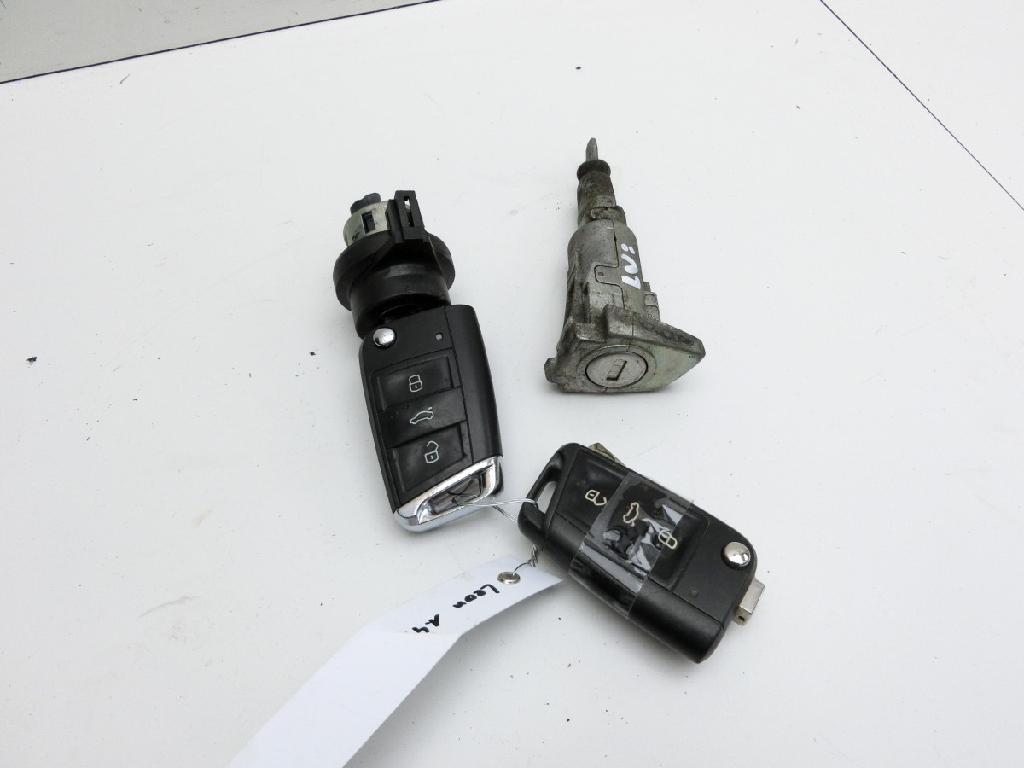 Seat Leon 5F 12-16 Zündschloss 2x Schlüssel Schliesszylinder