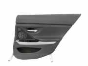 BMW F06 640d 12-18 Gran Coupe Türverkleidung Türpappe Rechts Hinten Leder Dakota Schwarz