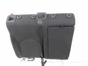 Seat Leon 5F ST FR 13-18 Kombi Sitzbezug Rückenpolster Rechts für Rücksitzbank Hinten schwarz/flashrot