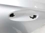 Mercedes C219 CLS 350 04-08 Coupe Tür Rohbautür Silber Links Hinten