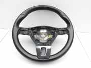 VW Tiguan I 5N 11-16 Lenkrad ohne Airbag Multifunktion Leder