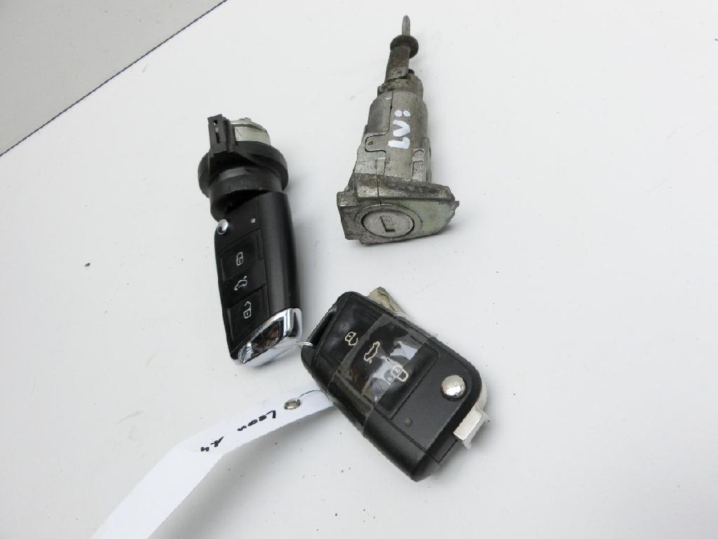Seat Leon 5F 12-16 Z?ndschloss 2x Schl?ssel Schliesszylinder
