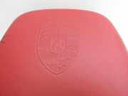 Porsche Cayenne 92A Turbo S Kopfstütze Links Hinten mit Emblem Carrerarot