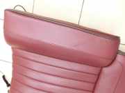 VW Phaeton 3D 01-07 Lang Leder Rückenpolster Rechts für Rücksitzbank Hinten Belüftet Leder Grenadine Rot SRS