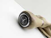 Mercedes C219 CLS 08-10 Autom Schaltsack Schaltmanschette Schaltknauf LEDER BRAUN 204A