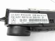 Mercedes W164 ML420 05-09 Bedienteil Bedienelement Heizung Klimabedienteil