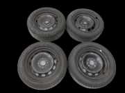 Ford B-Max 12-17 4 x Kompletträder Stahlfelge Sommerreifen 185/60R15 4X108