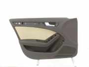 Audi A4 8K B8 11-15 Lim Türverkleidung Türpappe Links Vorne Moorbraun und Samtbeige