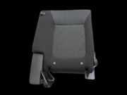 Opel Crossland X D75 20-24 Sitzbezug Rückenpolster Rechts für Rücksitzbank Hinten