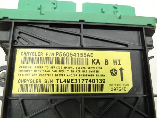Dodge Nitro 06-10 Steuergerät ECU SG Airbag Modul Bild Dodge Nitro 06-10 Steuergerät ECU SG Airbag Modul