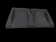 VW Golf CC 517 11-16 Cabrio Sitz Rücksitzbank Doppelsitz Hinten titanschwarz/silbergrau