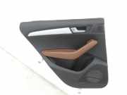 Audi Q5 8R 08-12 Türverkleidung Türpappe Links Hinten Soul Schwarz Zimtbraun