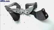 Deckelscharnier Links Rechts 8V4116801AB Ford Kuga 2.5 4x4 Aut. Edition Dynamique DM2 Kuga Geschlossen