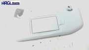 Sonnenblende Links 16576381ZD Opel Corsa 1.2 Direct Injection Turbo Start/stop design F Corsa Limousine