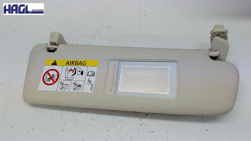 Sonnenblende Rechts 5G0010844A VW Touareg 3.0 Hybrid Automatik 7P Touareg Geschlossen