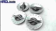 Radnabendeckel 4 X 9660501180 Citroen C6 HDi 205 Biturbo FAP T C 6 Limousine