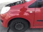 Renault Twingo 2 II Kotflügel vorn links Fahrerseite Plastik OV727 Spanischrot