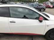 Seat Ibiza 6J Tür vorn rechts Beifahrertür im Rohbau nur 3 türer LB9A Candyweiß
