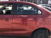 Chevrolet Aveo T300 Tür hinten links Fondtür im Rohbau weinrot Stufenheck 4T