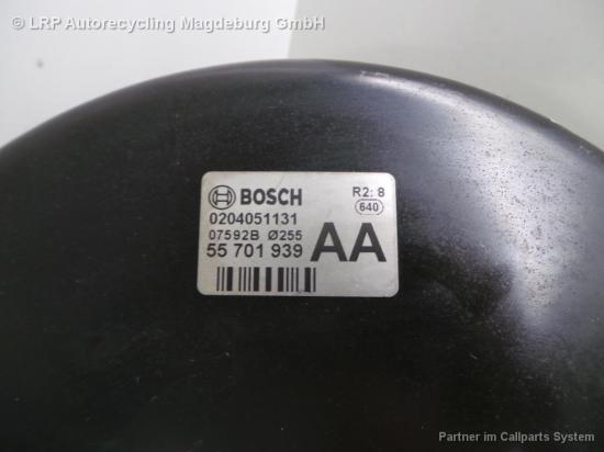 Opel Corsa D Bj 09 3trg Bremskraftverstärker 55701939AA Bild Opel Corsa D Bj 09 3trg Bremskraftverstärker 55701939AA