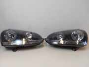 VW Golf 5 V 1K Satz Scheinwerfer vorn links rechts DEPO Zubehör dunkle Version