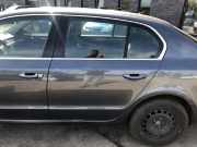 Skoda Superb 2 Typ 3T Tür hinten links Limo im Rohbau LF8J Anthrazitgrau

