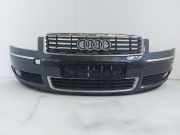 Audi A8 4E Stoßfänger vorn Frontschürze Frontstoßstange LZ7Q grau Beschädigungen