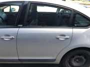 Citroen C4 Typ L Tür hinten links Fondtür im Rohbau EZR Aluminium Grau Metallic
