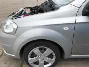 Chevrolet Aveo T250 Kotflügel vorn links Fahrerseite silber Stufenheck
