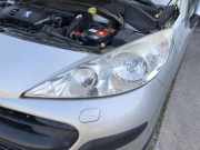 Peugeot 207 SW Typ WE Scheinwerfer vorn links Hauptscheinwerfer Halogen Trüb
