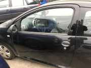 Citroen C1 Typ P Tür vorn links Fahrertür im Rohbau 3 türer EXY Onyx schwarz