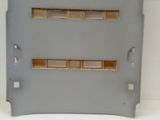 VW T5 Multivan 7H Bj.07 Klimahimmel Dachhimmel grau 2-teilig Bild VW T5 Multivan 7H Bj.07 Klimahimmel Dachhimmel grau 2-teilig