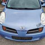 Nissan Micra K12 Motorhaube Haube Klappe Bonnet vorn T12 Cornflower Blue TEXT