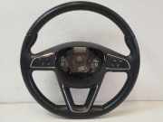 Seat Leon 5F Lenkrad Lederlenkrad 3 Speichen mit Mufu OEM
