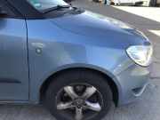 Skoda Fabia II 2 Typ 5J Kotflügel vorn rechts 2006-2014 Originalteil LF5X grau
