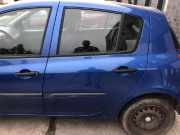 Renault Clio 3 Typ BR Tür hinten links Fondtür Rohbau TERNA Blue 5 türig

